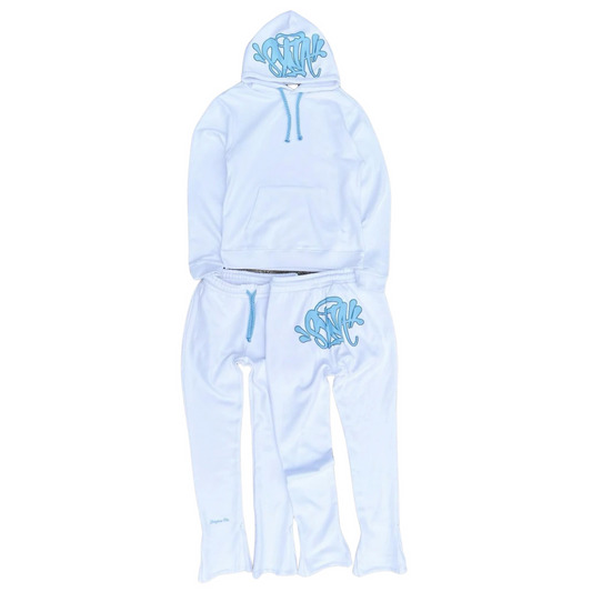 Syna World  - Logo Tracksuit  'White/Baby Blue' (AU Exclusive)