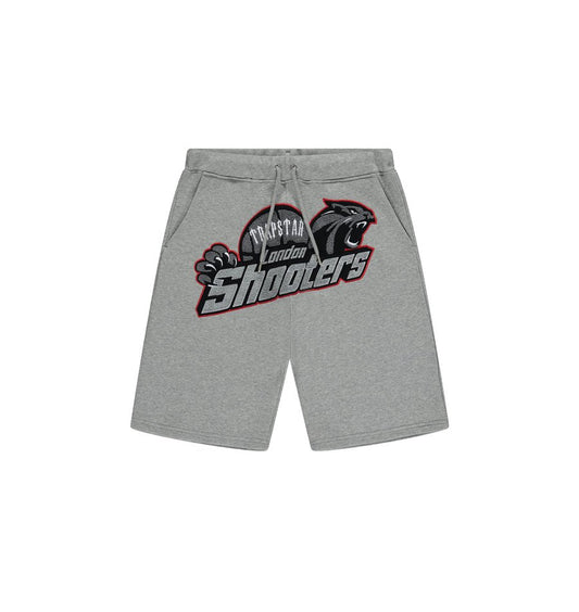 Trapstar Shooters Shorts - Grey/Red