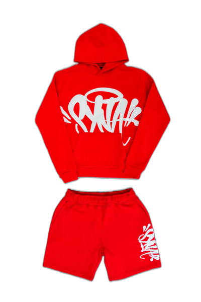 Team SYNA Hood Twinset - Red/White