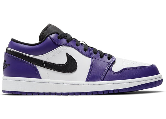Jordan 1 Low Court Purple White