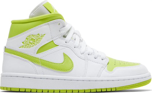 Jordan 1 Mid White Lime (W) - SALE