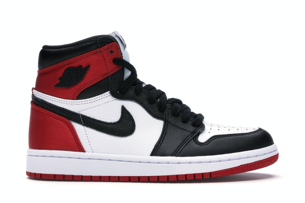 Jordan 1 Retro High Satin Black Toe (W)