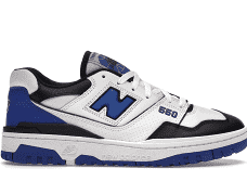 New Balance 550 White Royal Black