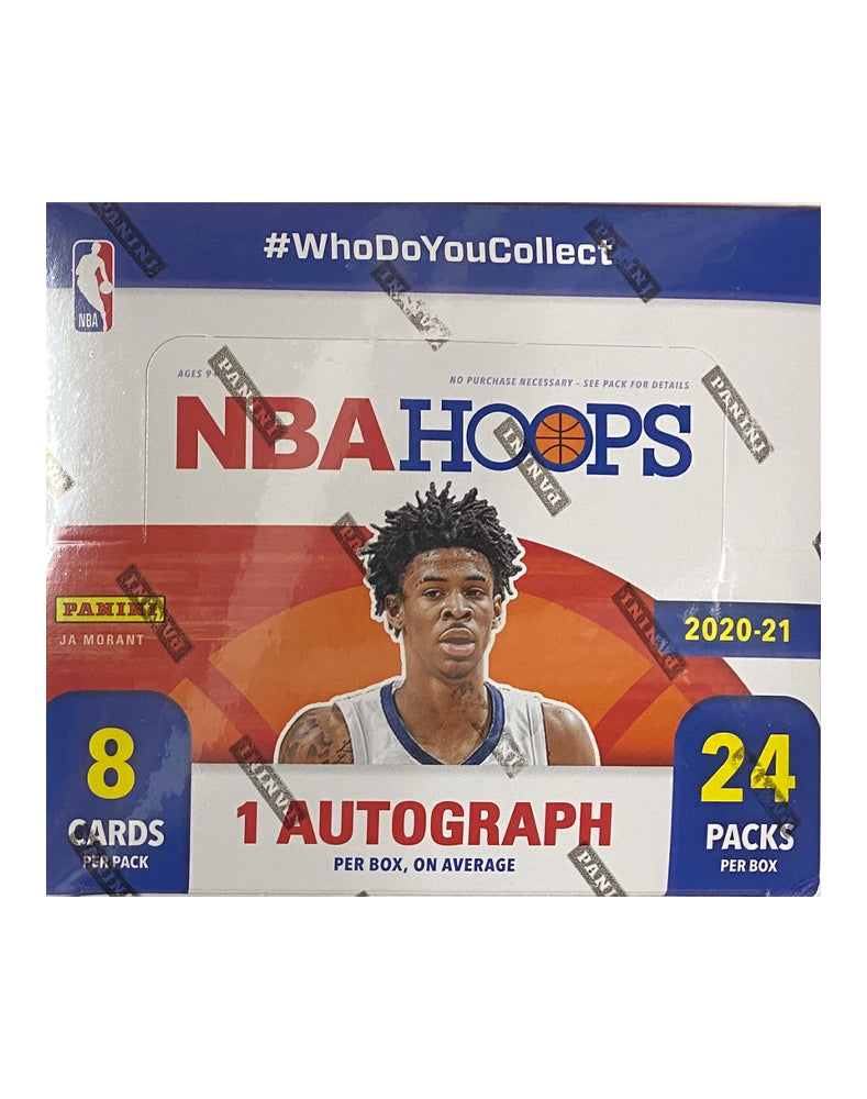 2020-21 Panini NBA Hoops Basketball Retail Box